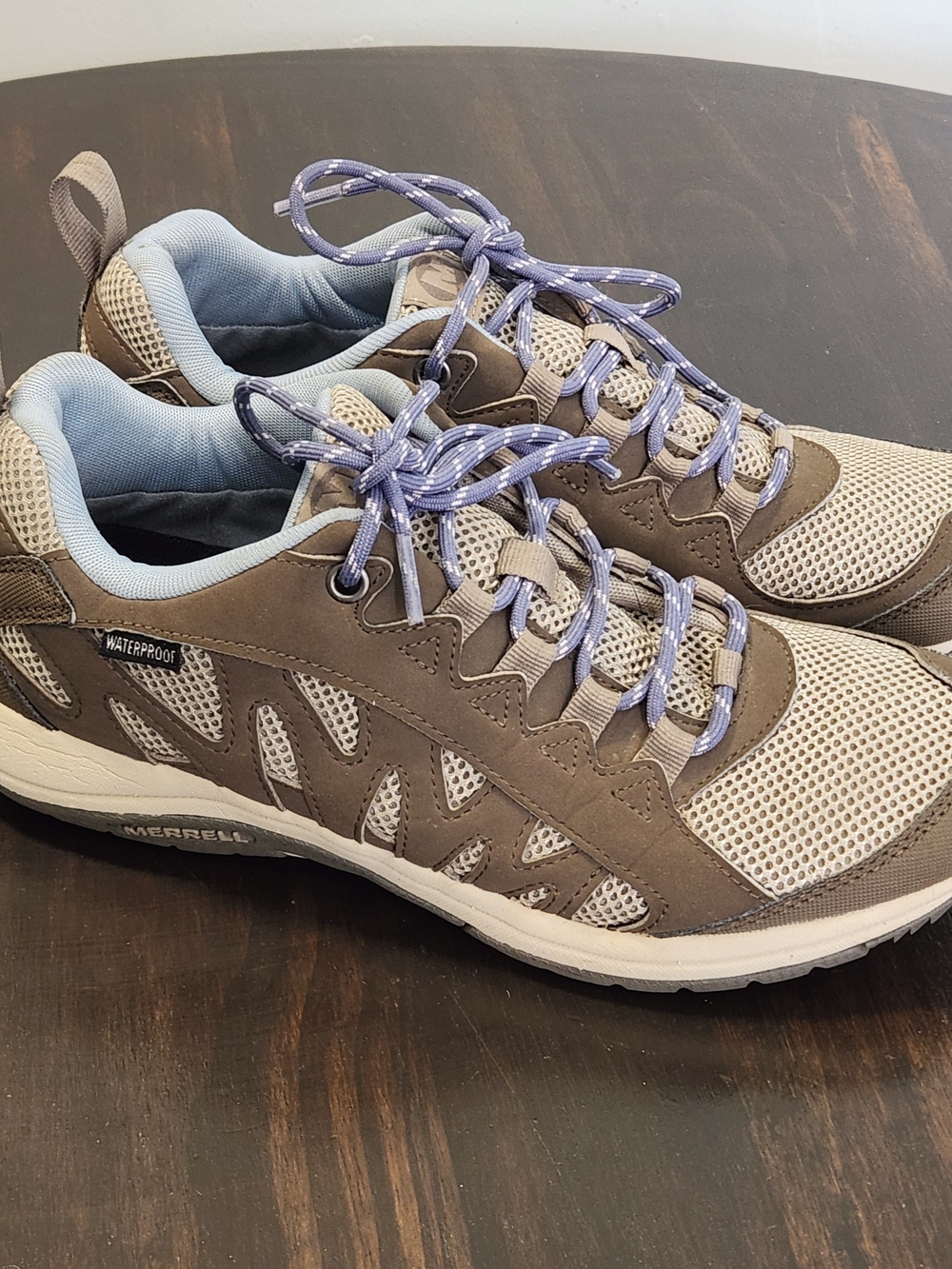 Merrell Simien Boulder Waterproof Performance Shoes Brown Women’s 9.5